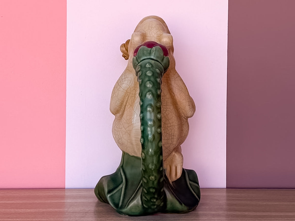 Frog Playing Lute Vase