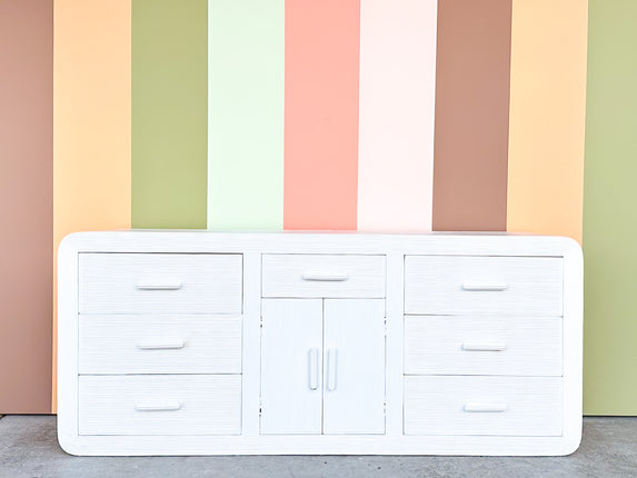 Coastal Chic Pencil Reed Dresser