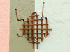 Whimsical Rattan Wall Hook