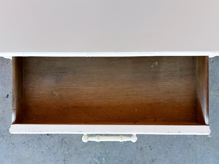 Pair of Century Faux Bamboo Nightstands