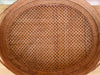 Large Cane and Rattan Tray