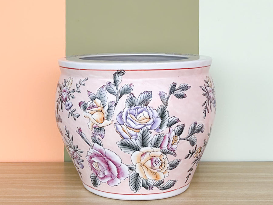Spring Rose Cachepot