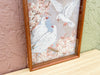 Framed Three Dove Needlepoint Art