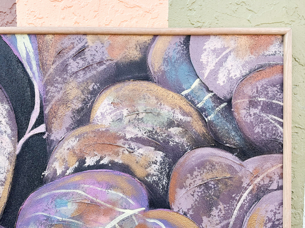 Lee Reynolds Signed Palm Painting