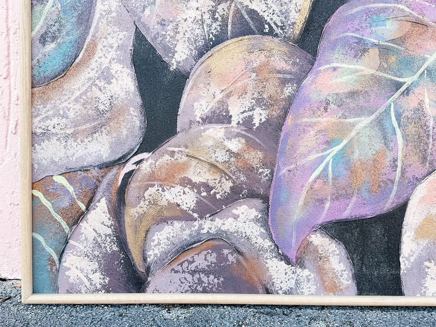 Lee Reynolds Signed Palm Painting