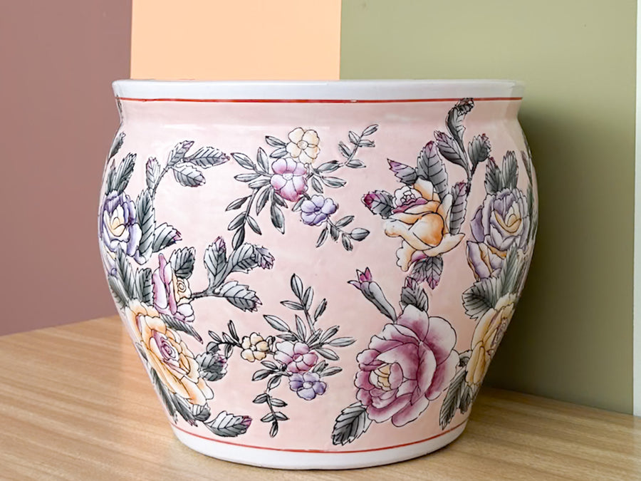 Spring Rose Cachepot