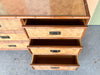Old Florida Parquet Rattan Dresser
