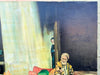 Ralph Keen Tea Leaves Oil on Canvas