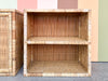 Pair of Island Style Rattan Cabinets