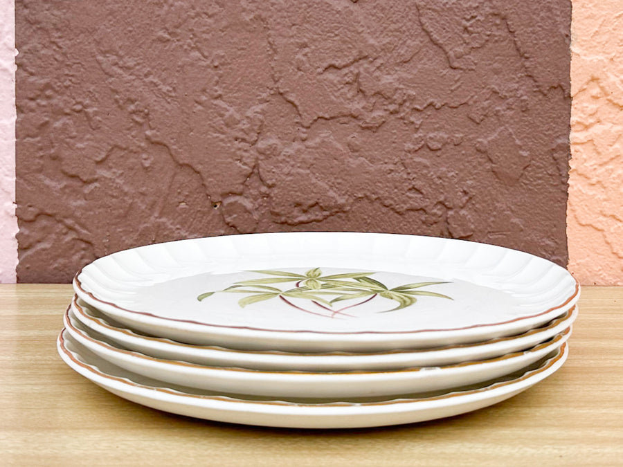Kips Bay Set of Bamboo Dinner and Salad Plates