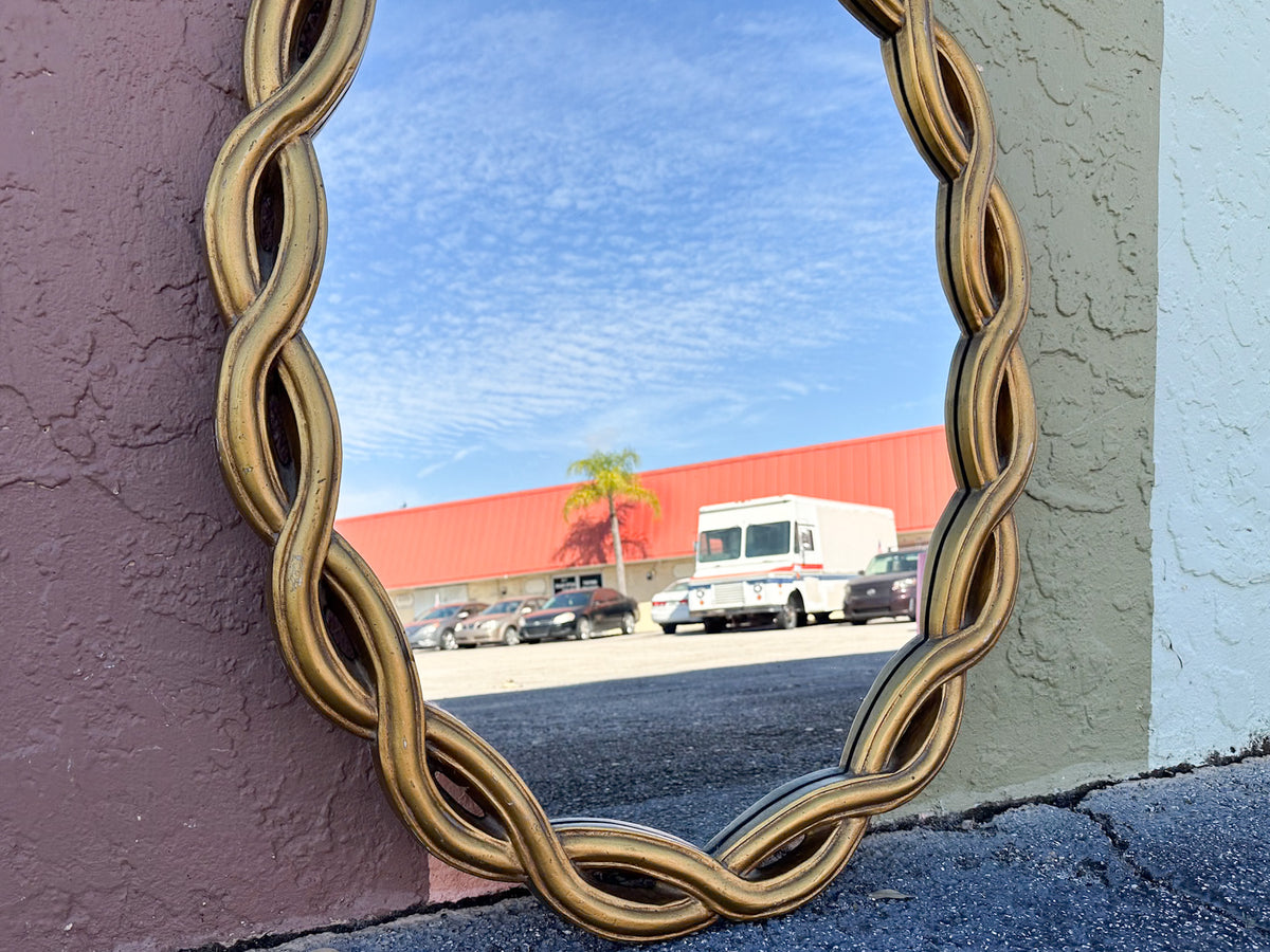 Regency Rope Weave Mirror