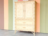 Dixie Aloha Faux Bamboo Armoire