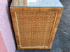 Coastal Style Rattan Wrapped Desk