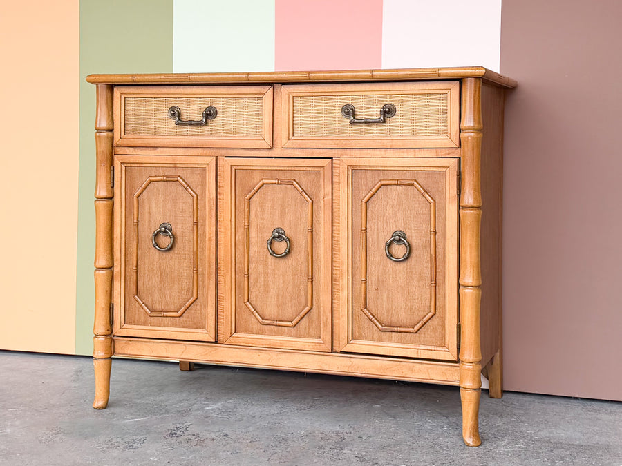 Broyhill Faux Bamboo Server