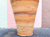 Large Pencil Reed Rattan Vase