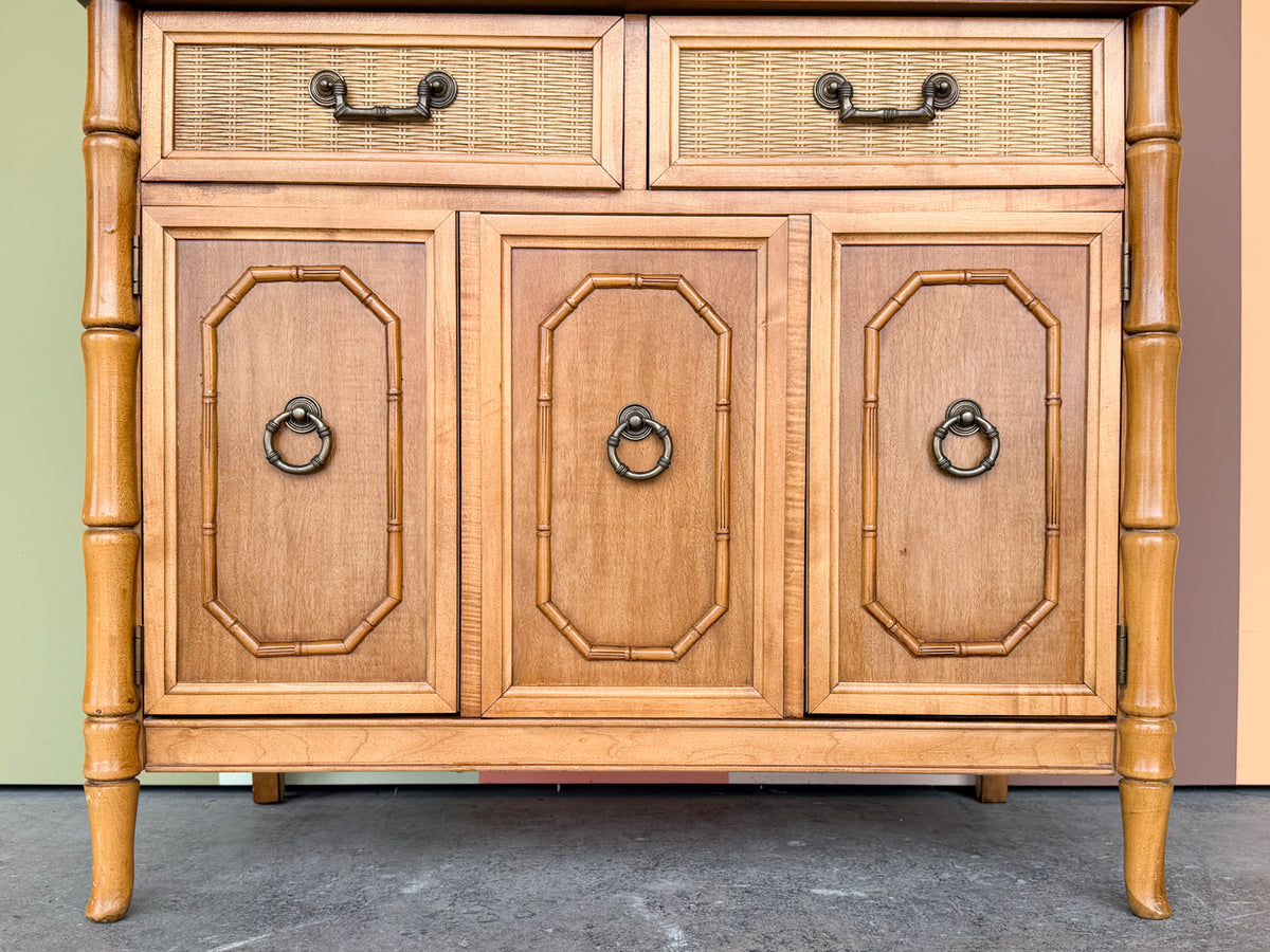 Broyhill Faux Bamboo Server