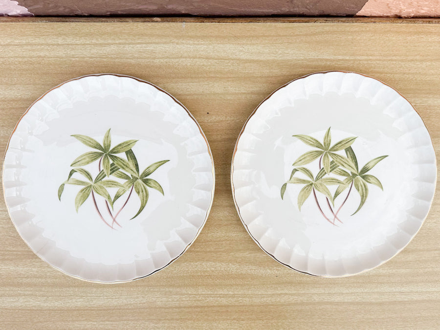Kips Bay Set of Bamboo Dinner and Salad Plates