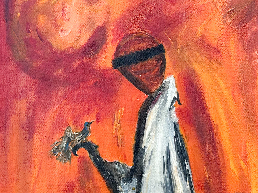 Red Man Original Art