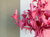 Tole Flower Chandelier - Newly Painted Pink