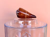 Brown Cone Shell Lucite Ice Bucket