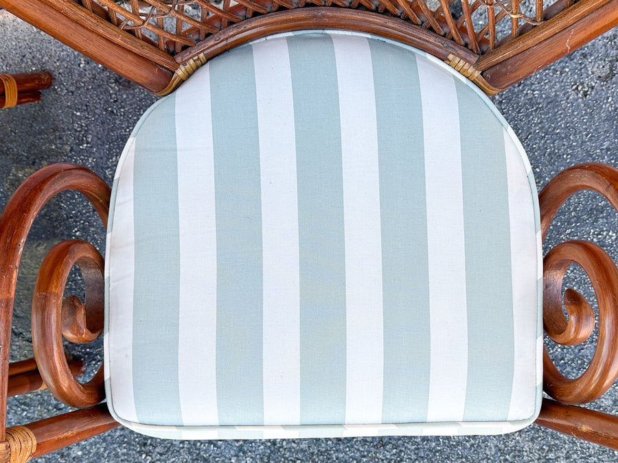Pair of Whimsical Balloon Back Chairs