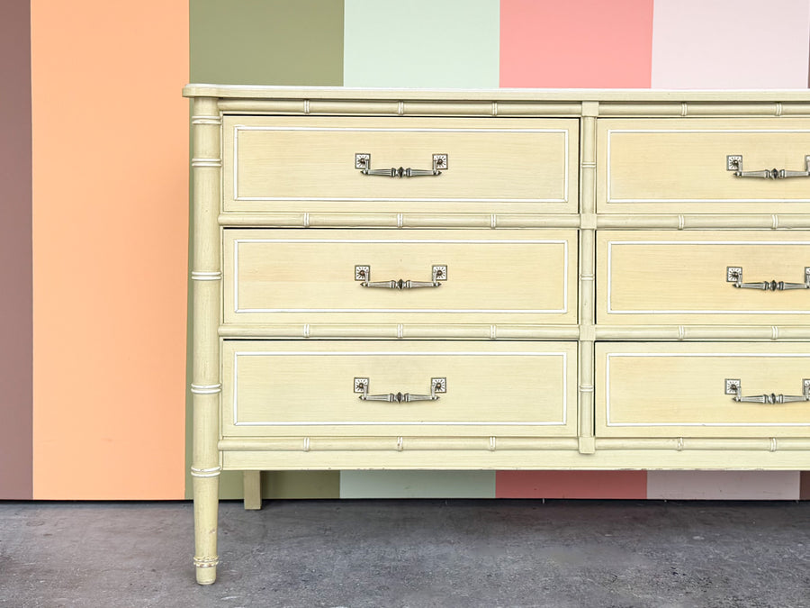 Henry Link Faux Bamboo Dresser
