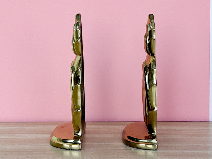 Pair of Pineapple Bookends