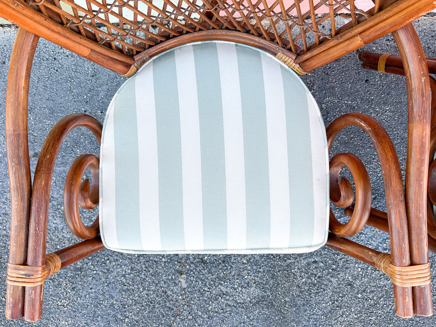 Pair of Whimsical Balloon Back Chairs
