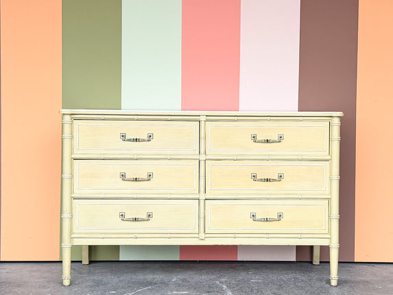 Henry Link Faux Bamboo Dresser