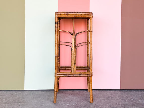 Tortoiseshell Bamboo Plant Stand