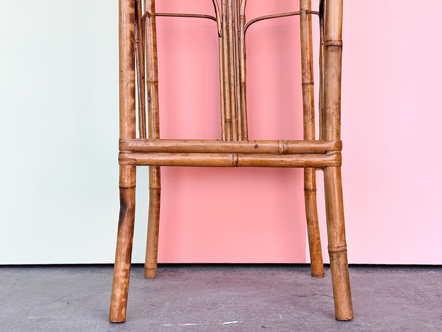 Tortoiseshell Bamboo Plant Stand