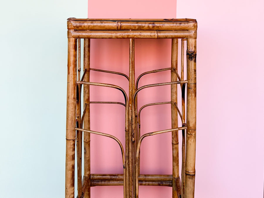 Tortoiseshell Bamboo Plant Stand