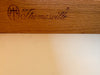 Thomasville Oversized Faux Bamboo Nightstand