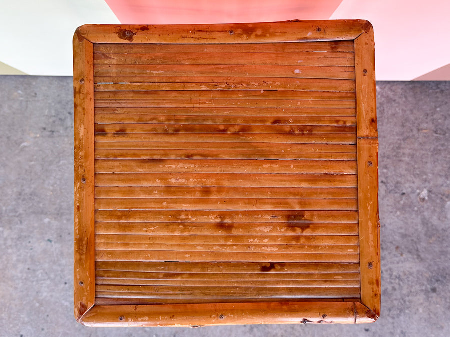 Tortoiseshell Bamboo Plant Stand