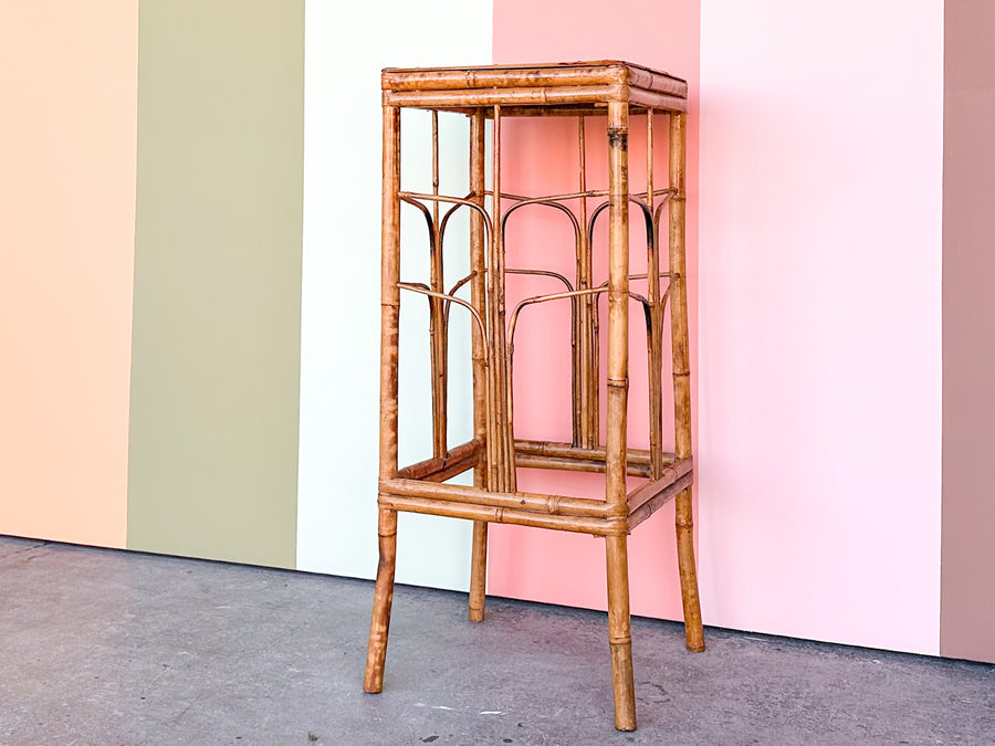 Tortoiseshell Bamboo Plant Stand