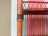 West Indies Style Folding Rattan Etagere