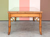 Thomasville Chippendale Faux Bamboo Coffee Table