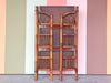 West Indies Style Folding Rattan Etagere
