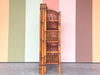 West Indies Style Folding Rattan Etagere