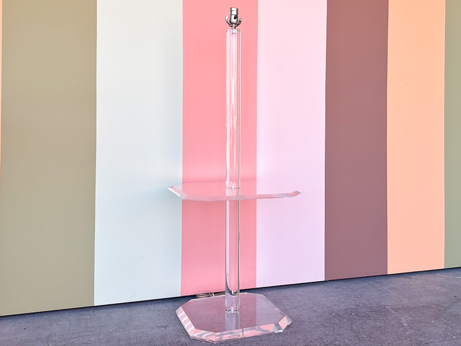 Fab Lucite Table Lamp