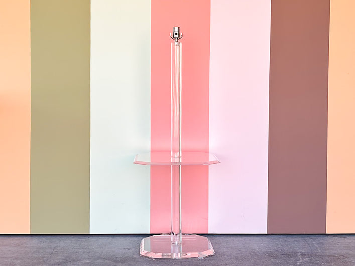 Fab Lucite Table Lamp