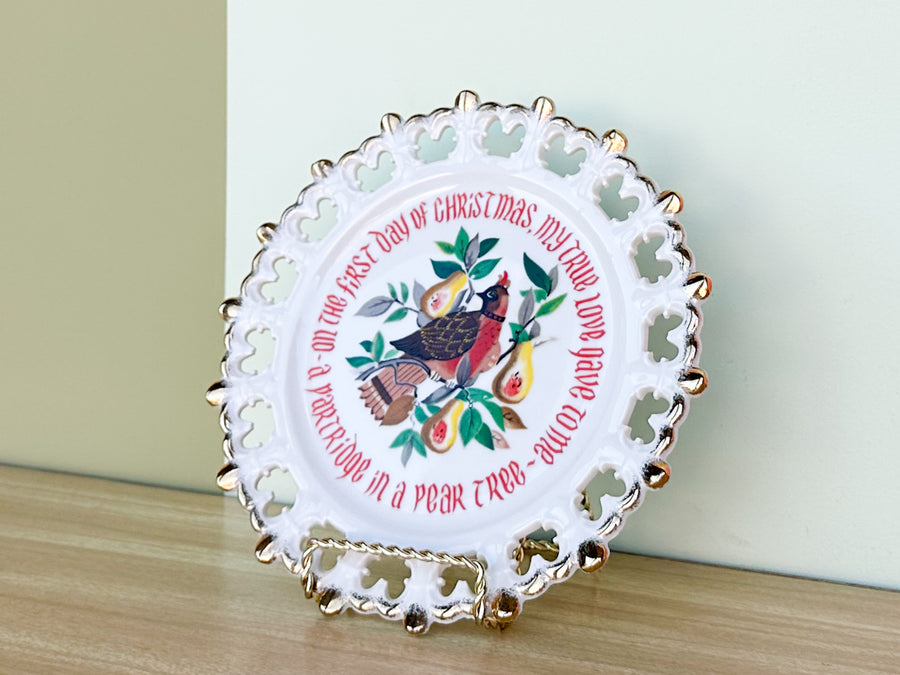 Partridge in a Pear Tree Plate