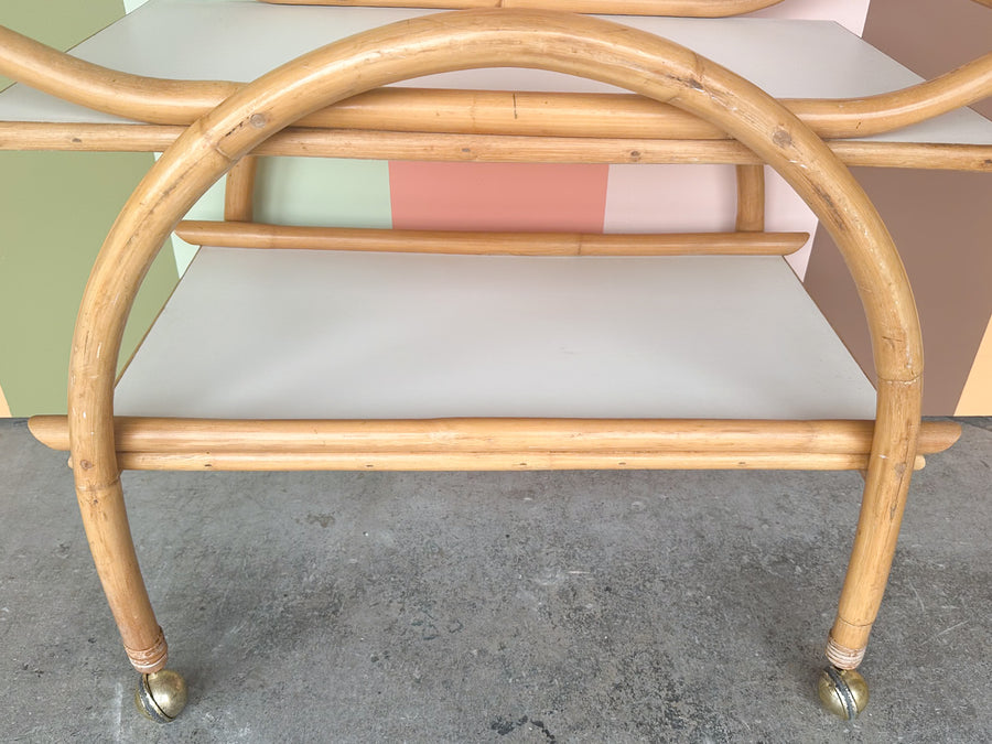 MCM Rattan Bar