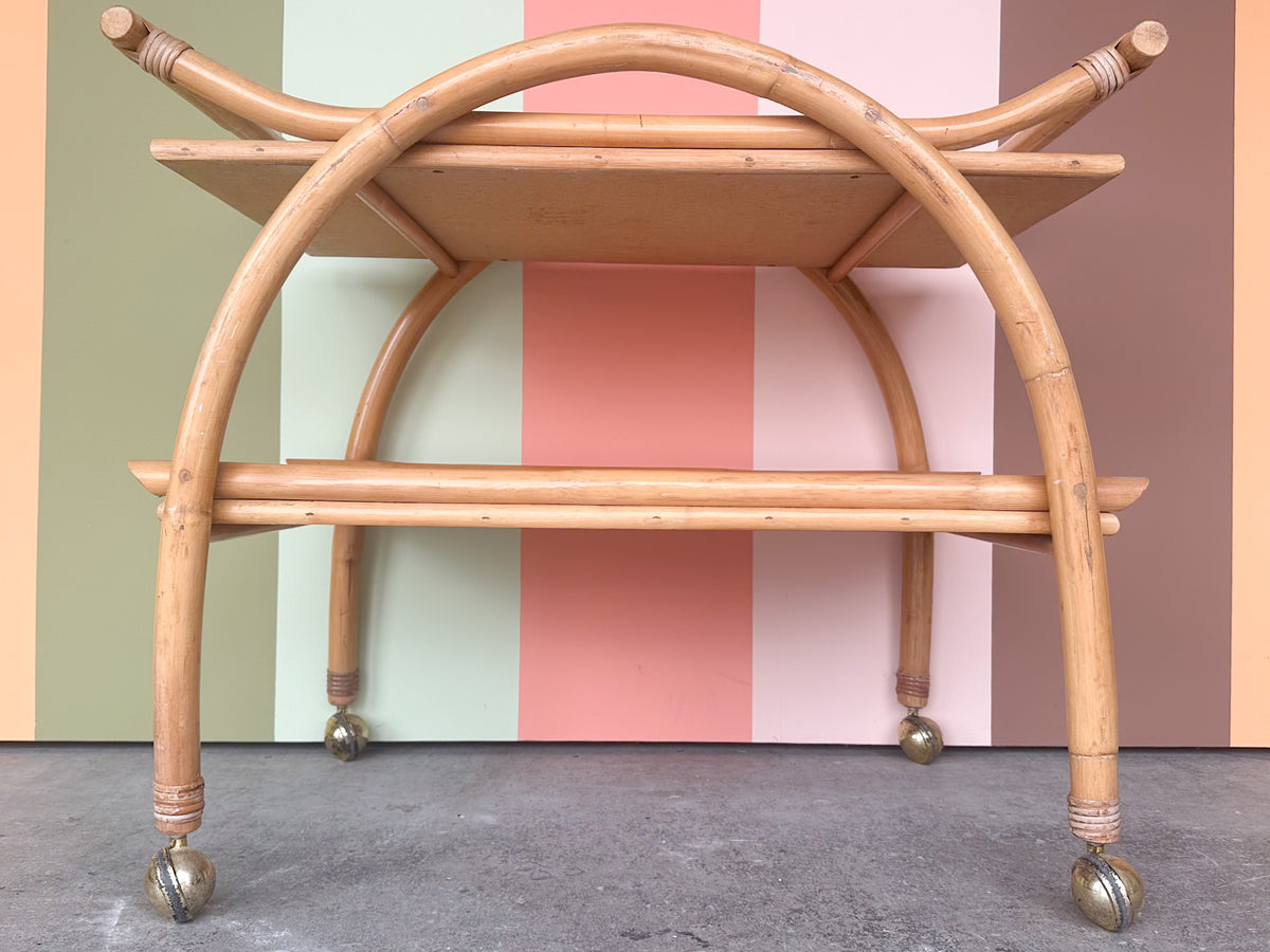 MCM Rattan Bar