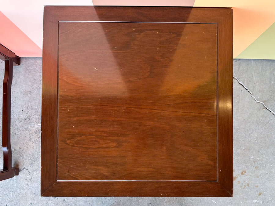 Pair of Wood Ming Style Side Tables