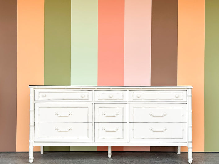 Thomasville Faux Bamboo Dresser