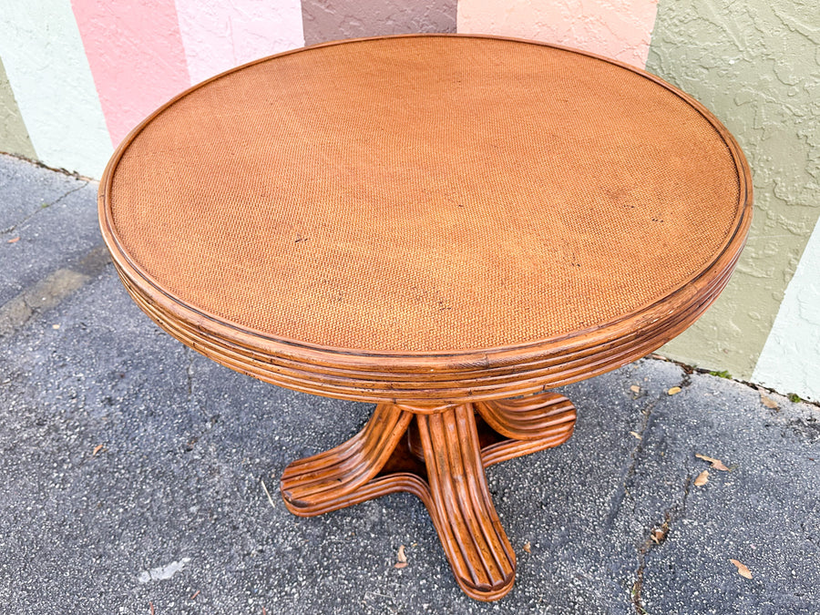 Coastal Rattan Seagrass Entry Table