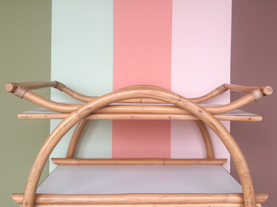 MCM Rattan Bar