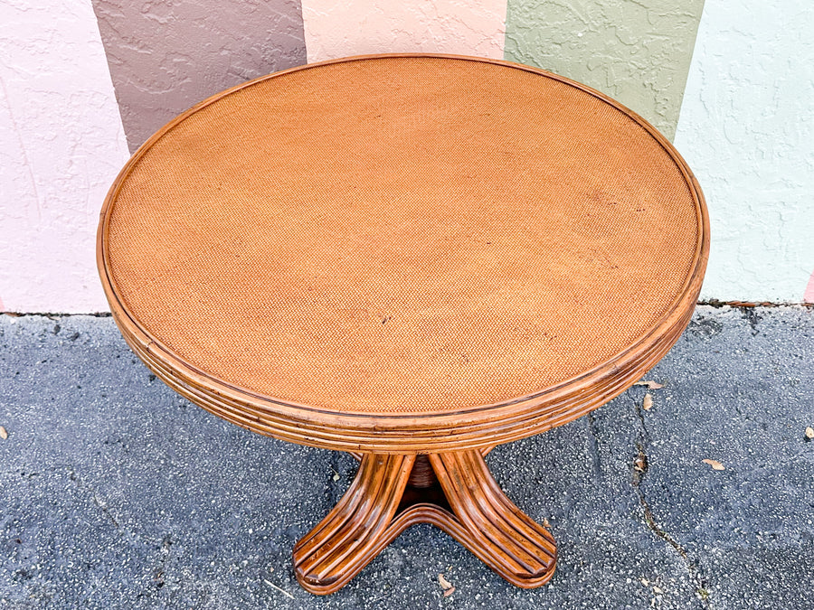 Coastal Rattan Seagrass Entry Table