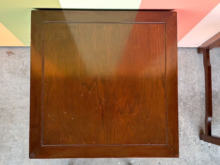 Pair of Wood Ming Style Side Tables